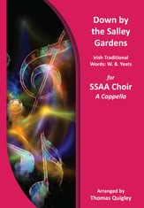 Down by the Salley Gardens SSAA choral sheet music cover